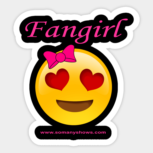 Fangirl Swag! Sticker by jayandmike